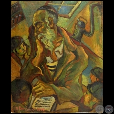 Hombre Judío - Obra de Wolf Bandurek - Año 1936
